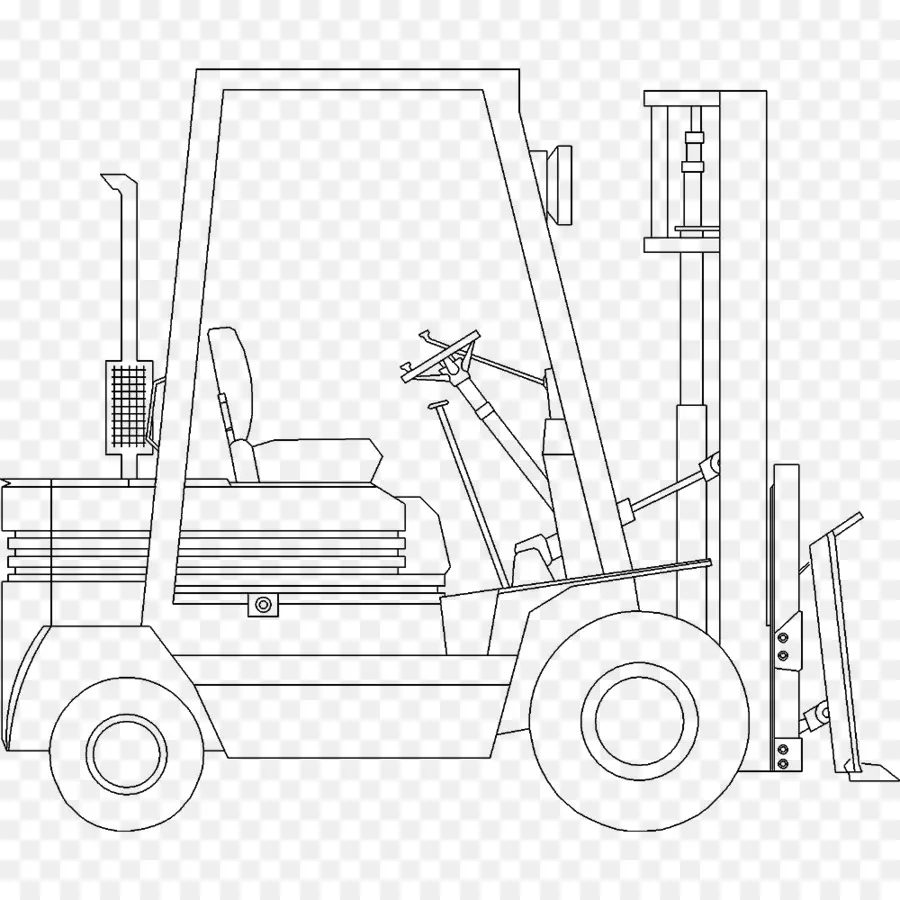 Forklift，Araç PNG