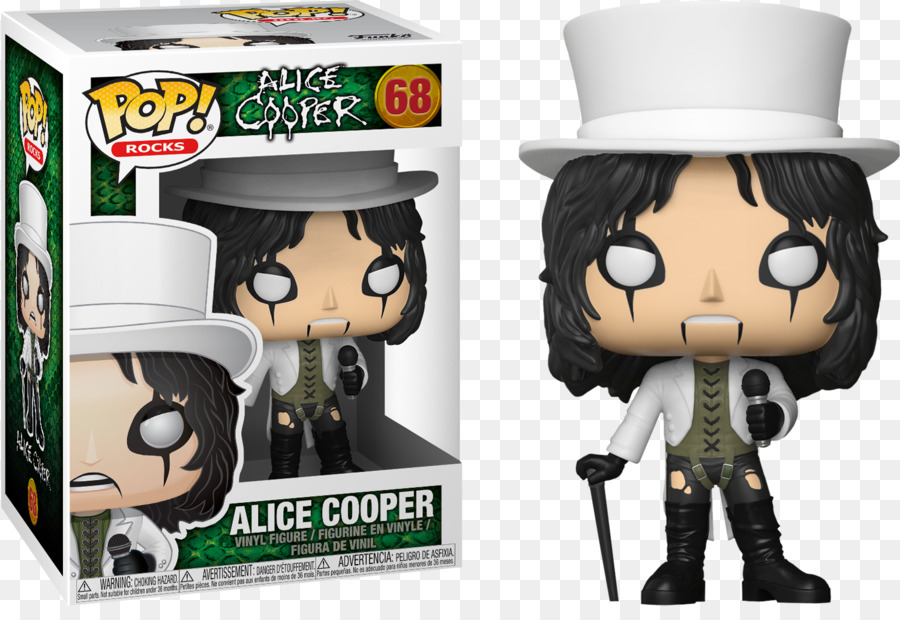 Funko，Alice Cooper 68 Pop Rocks şekil Vinil PNG