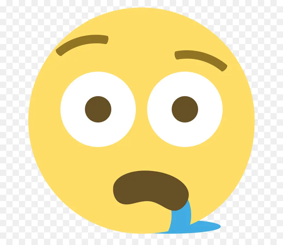 Şaşırmış Emoji，Yüz PNG