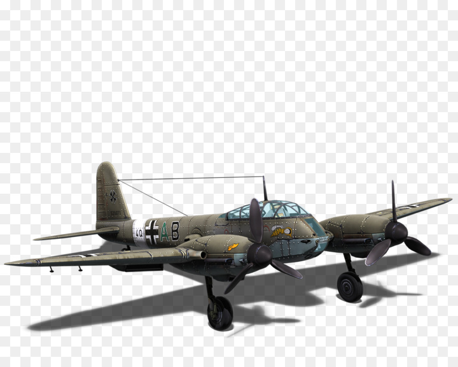 Messerschmitt 410，Savaş Uçağı PNG