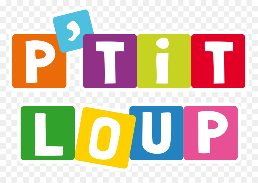 Renkli P'tit Loup Logosu，Marka PNG