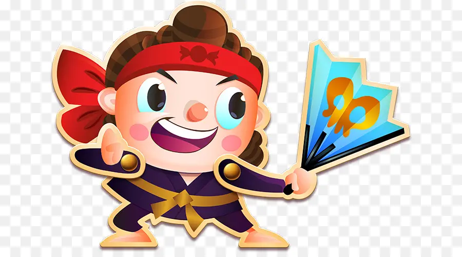 Karikatür Ninja，Fan PNG