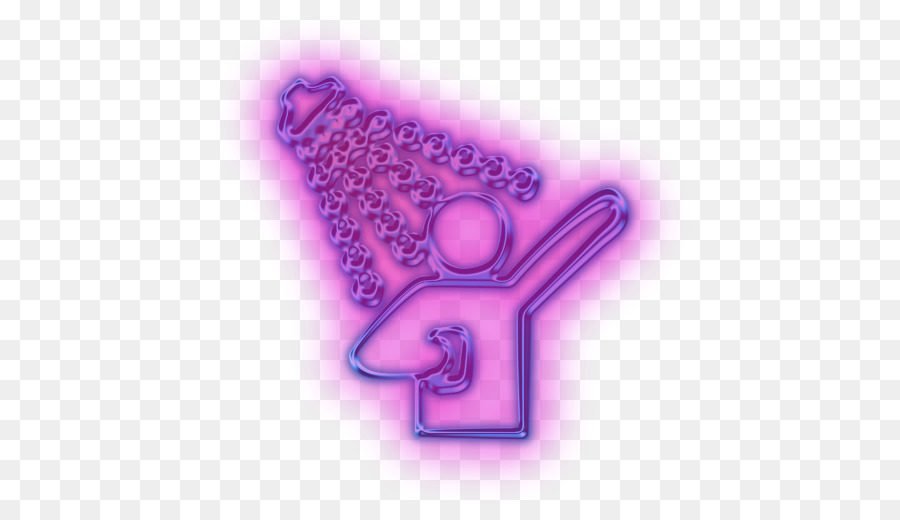 Duş，Neon PNG