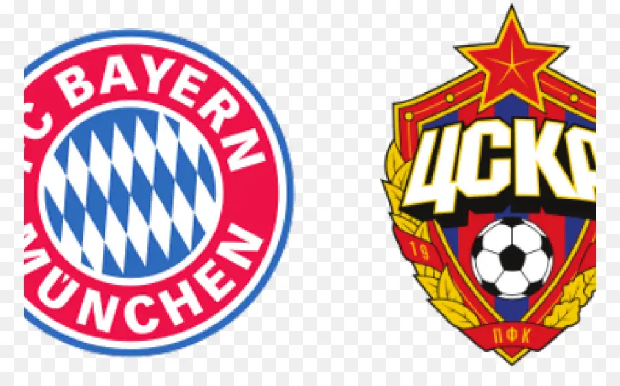 Fc Bayern München Ve Cska Moskova Logoları，Futbol PNG