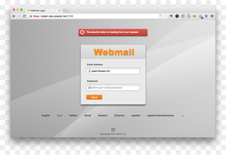 Webmail，Cpanel PNG