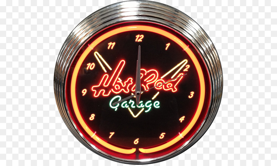 Hot Rod Garaj Saati，Neon PNG