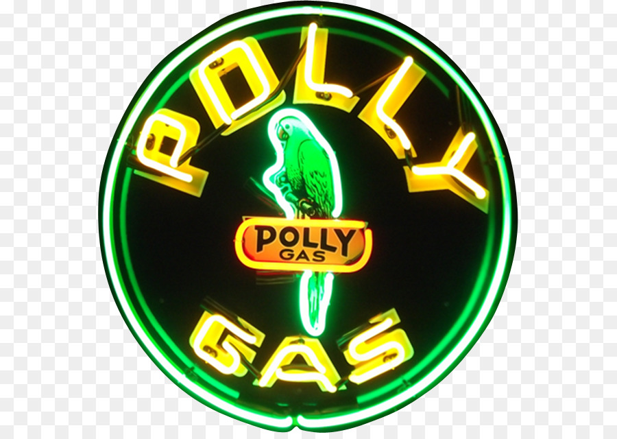 Polly Gaz Işareti，Neon PNG