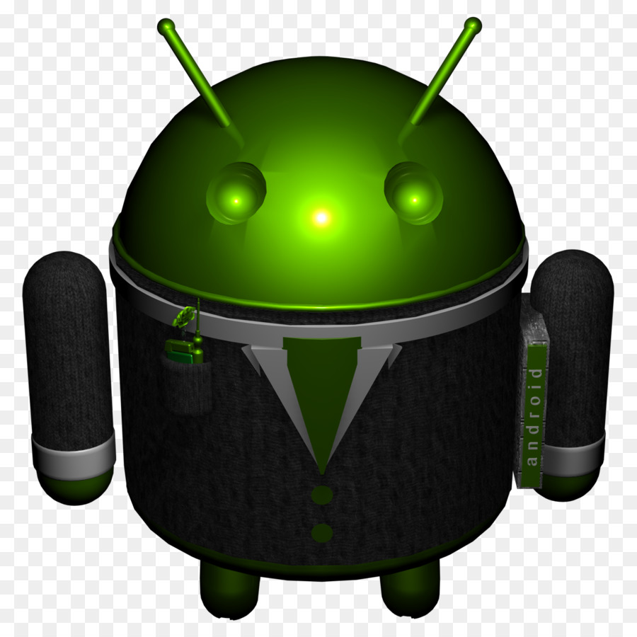 Android Robotu，Yeşil PNG