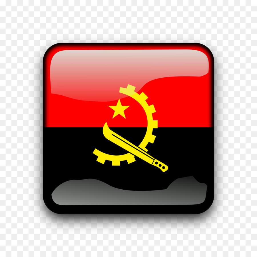 Angola，Angola Bayrağı PNG