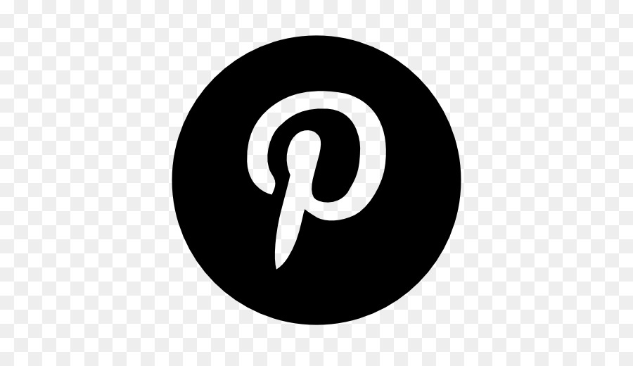 Bilgisayar Simgeler Siyah Ve Beyaz Pinterest Simgesi Seffaf Png Goruntusu