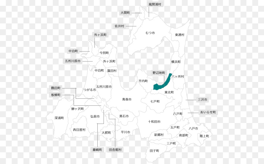 Aomori şehri，Diyagramı PNG