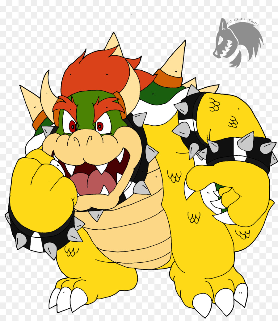 Bowser，Boyama Kitabı PNG