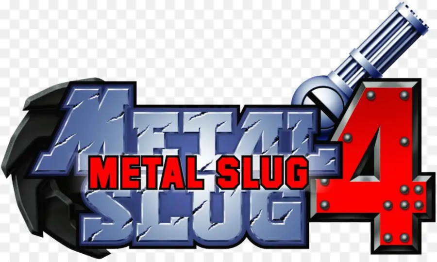 Metal Slug 4 Logosu，Oyun PNG