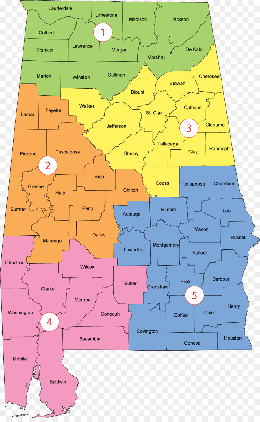 Mobile County Alabama，Tallapoosa County Alabama PNG