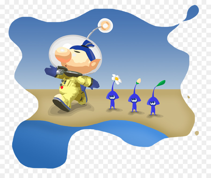 Pikmin Karakteri，Oyun PNG