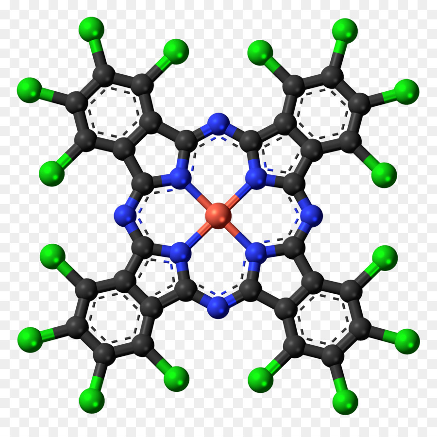 Makromoleküllerin，Phthalocyanine Mavi Bn PNG