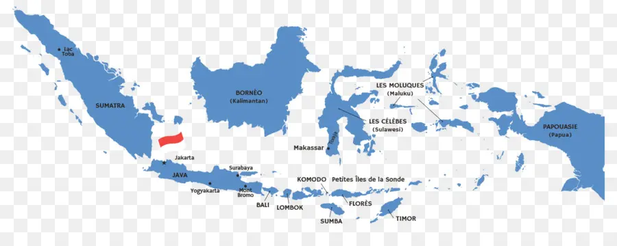Endonezya，Harita PNG