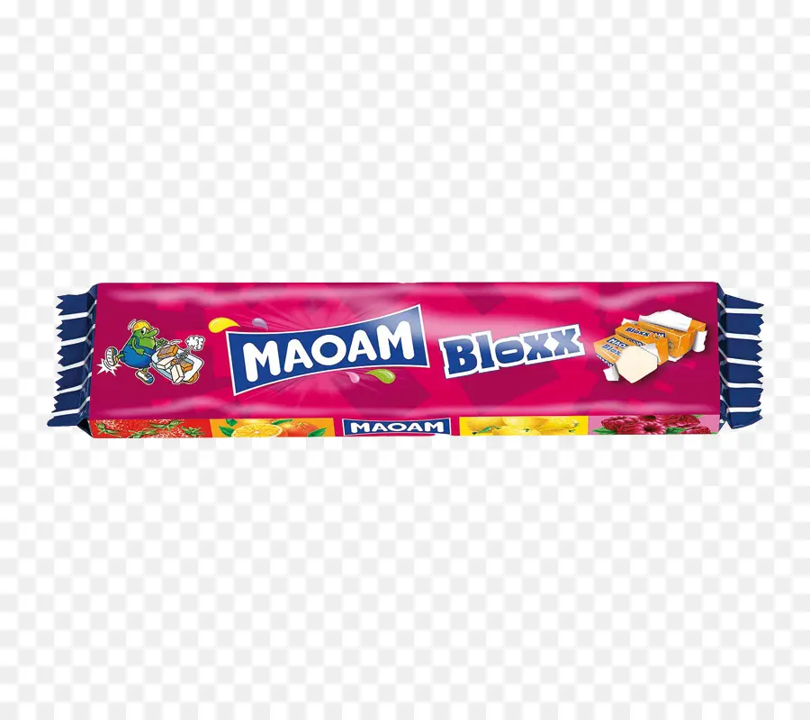 Maoam Bloxx şekeri，Sarıcı PNG