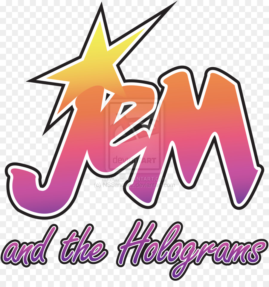 Jem Ve Hologramlar Logosu，Bant PNG