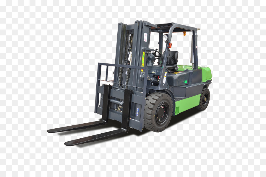 Sarı Forklift，Depo PNG