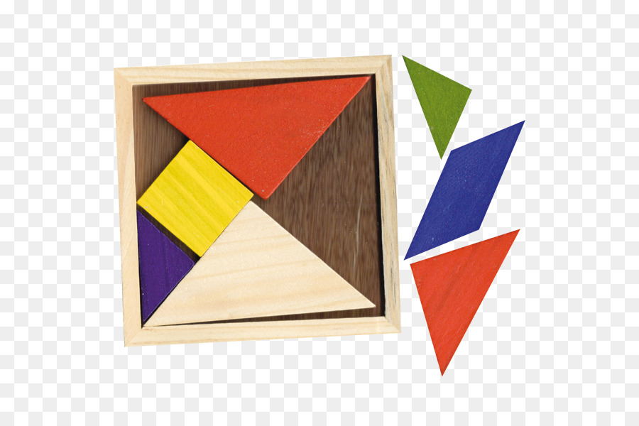 Tangram Yapboz，Bulmaca PNG