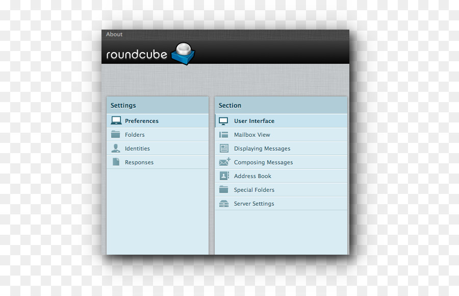 Roundcube，Webmail PNG