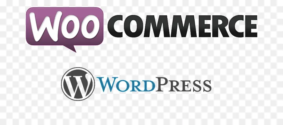 Woocommerce Ve Wordpress Logoları，E Ticaret PNG