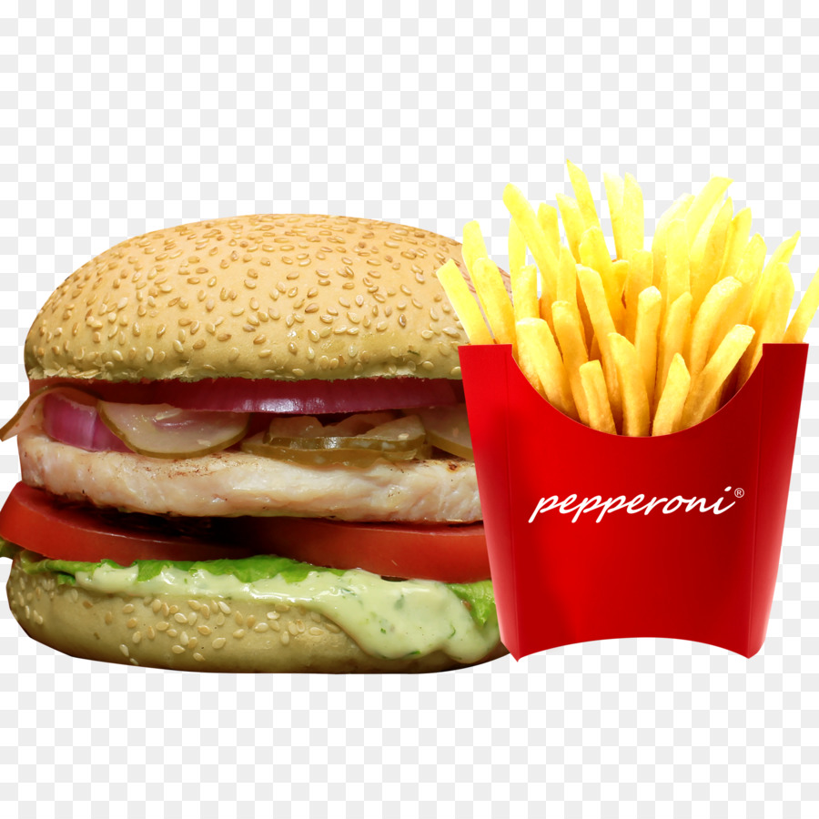 Burger Ve Patates Kızartması，Fast Food PNG