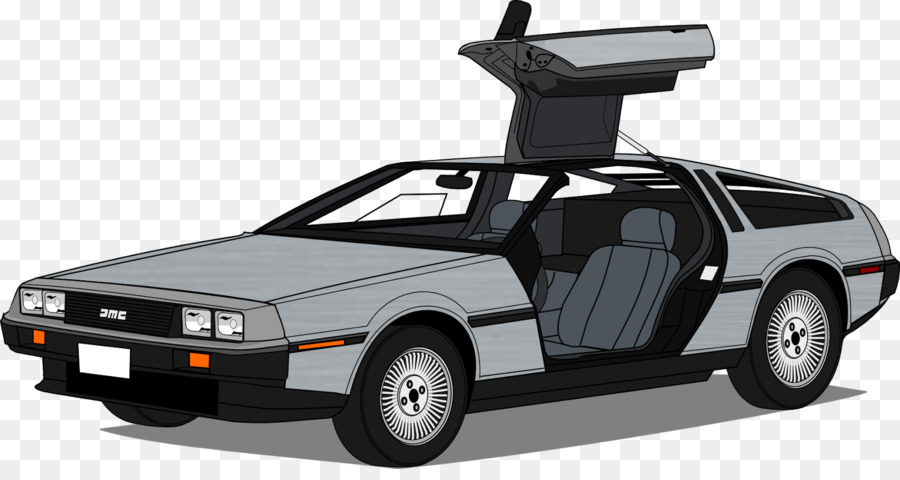 Delorean'ın Arabası，Martı Kanatlı Kapılar PNG