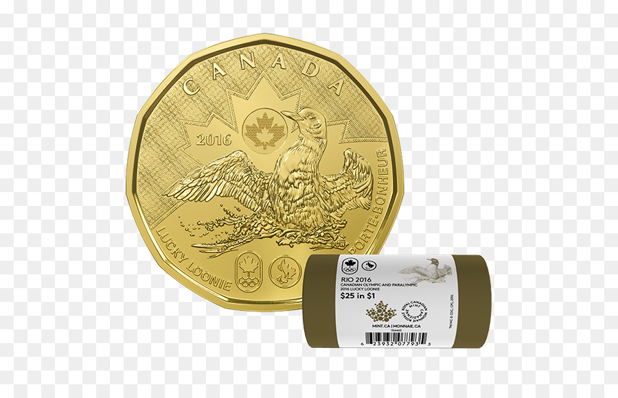 Kanada，Loonie PNG