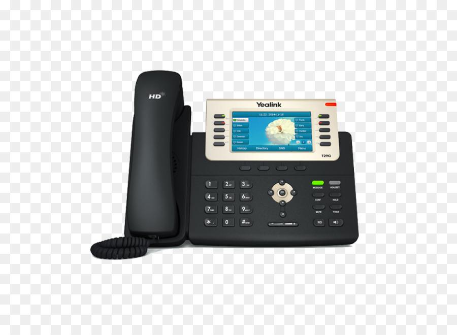 Voip Telefon，Yealink W52h PNG