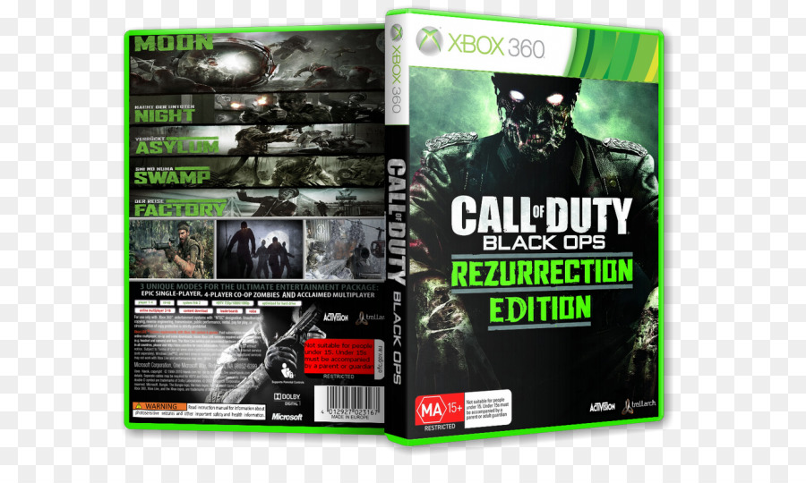 Xbox 360，Duty Black Ops Call Of PNG