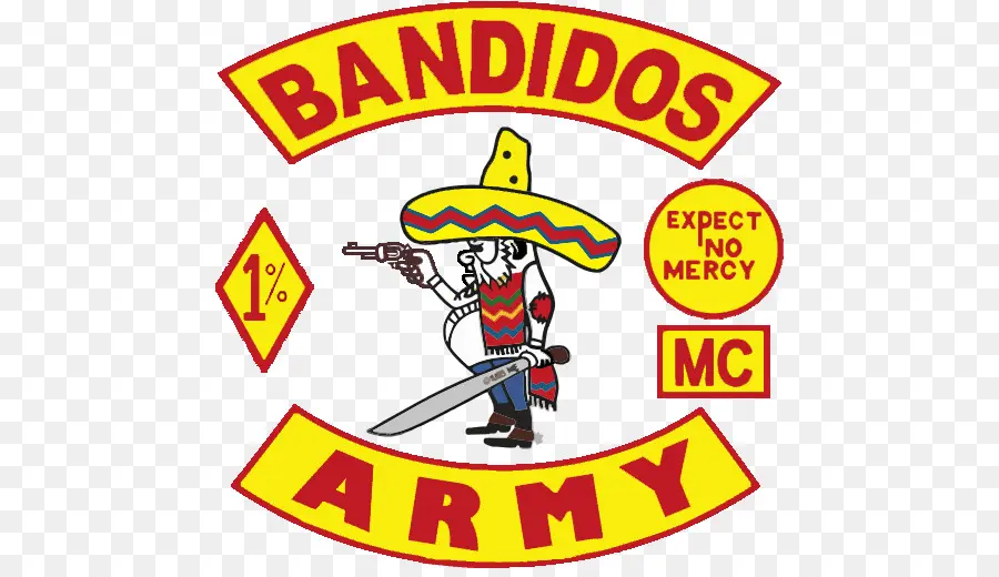 Bandidos Logosu，Motosiklet Kulübü PNG