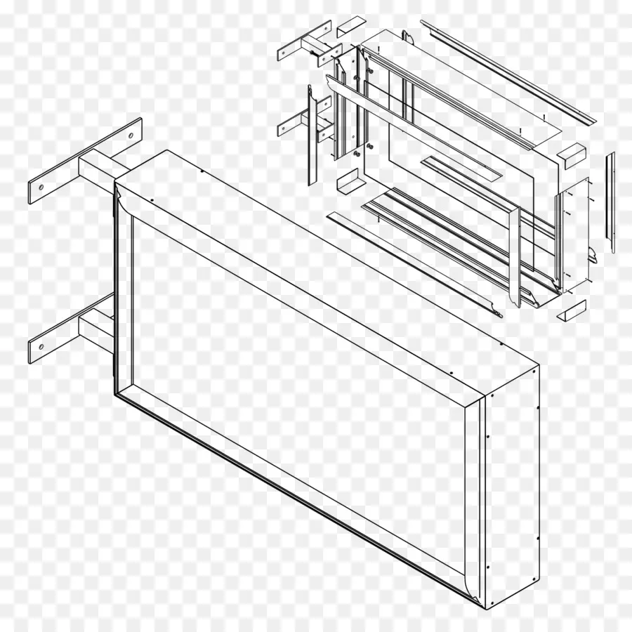 Patlatılmış Görünüm，Teknik PNG