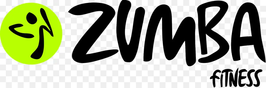 Zumba Fitness Logo，Siyah PNG