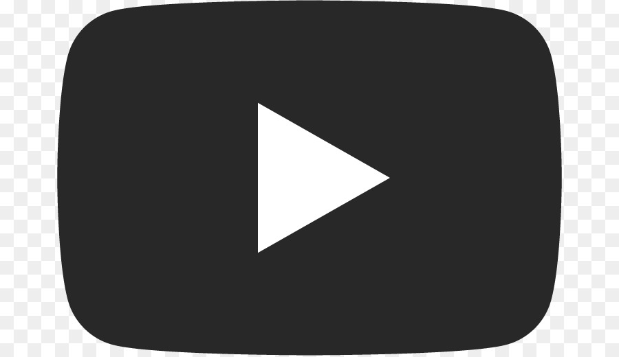 siyah youtube simgesi png