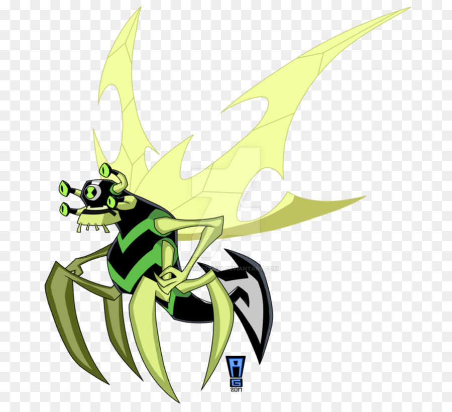 Stinkfly，Ben 10 PNG