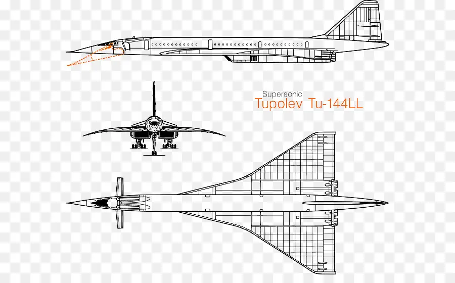 Tu144 Tupolev，Concorde PNG