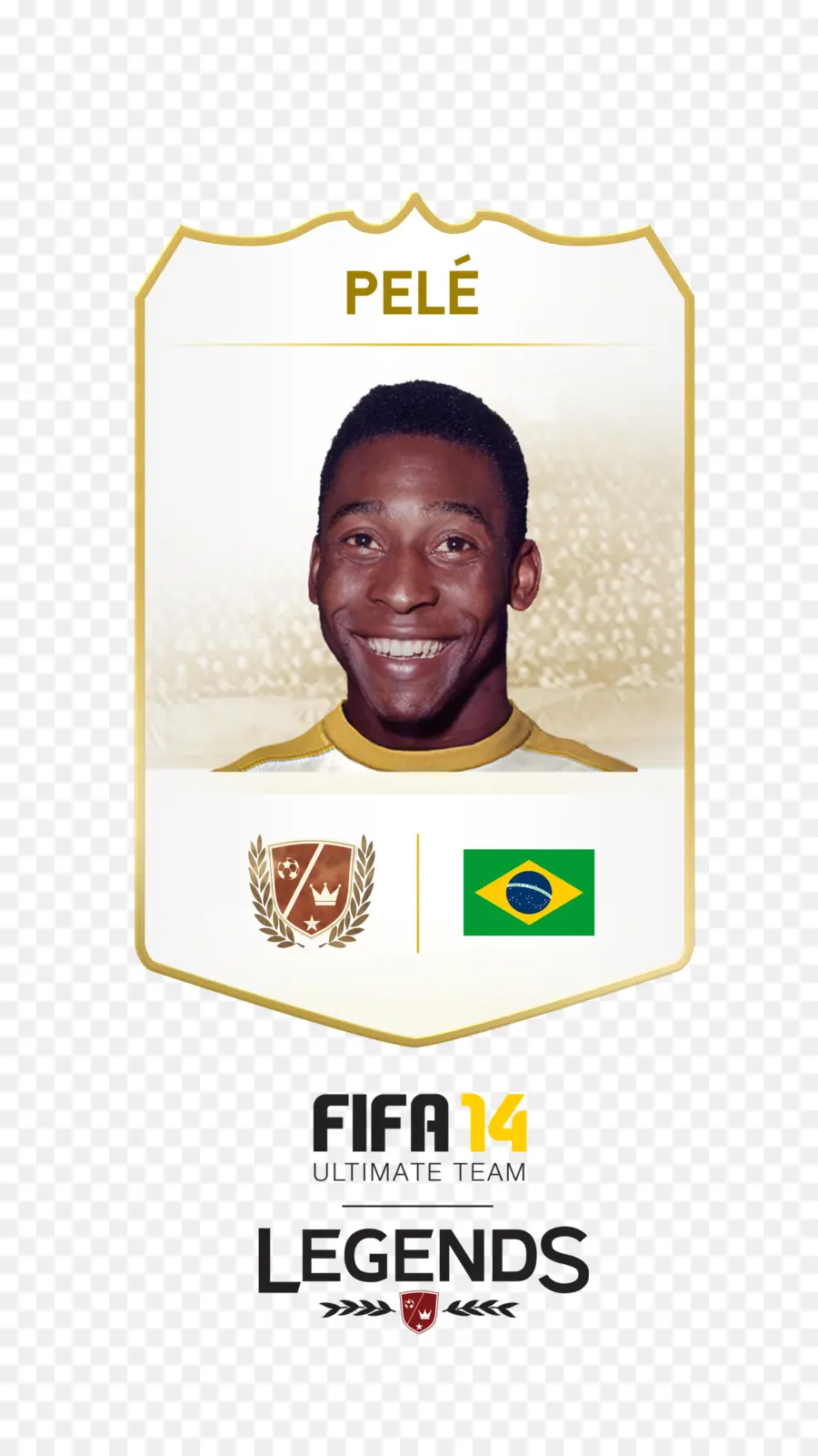 Pelé Fifa 14 Efsaneleri，Futbol PNG