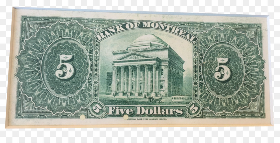 Beş Dolarlık Banknot，Montreal Bankası PNG