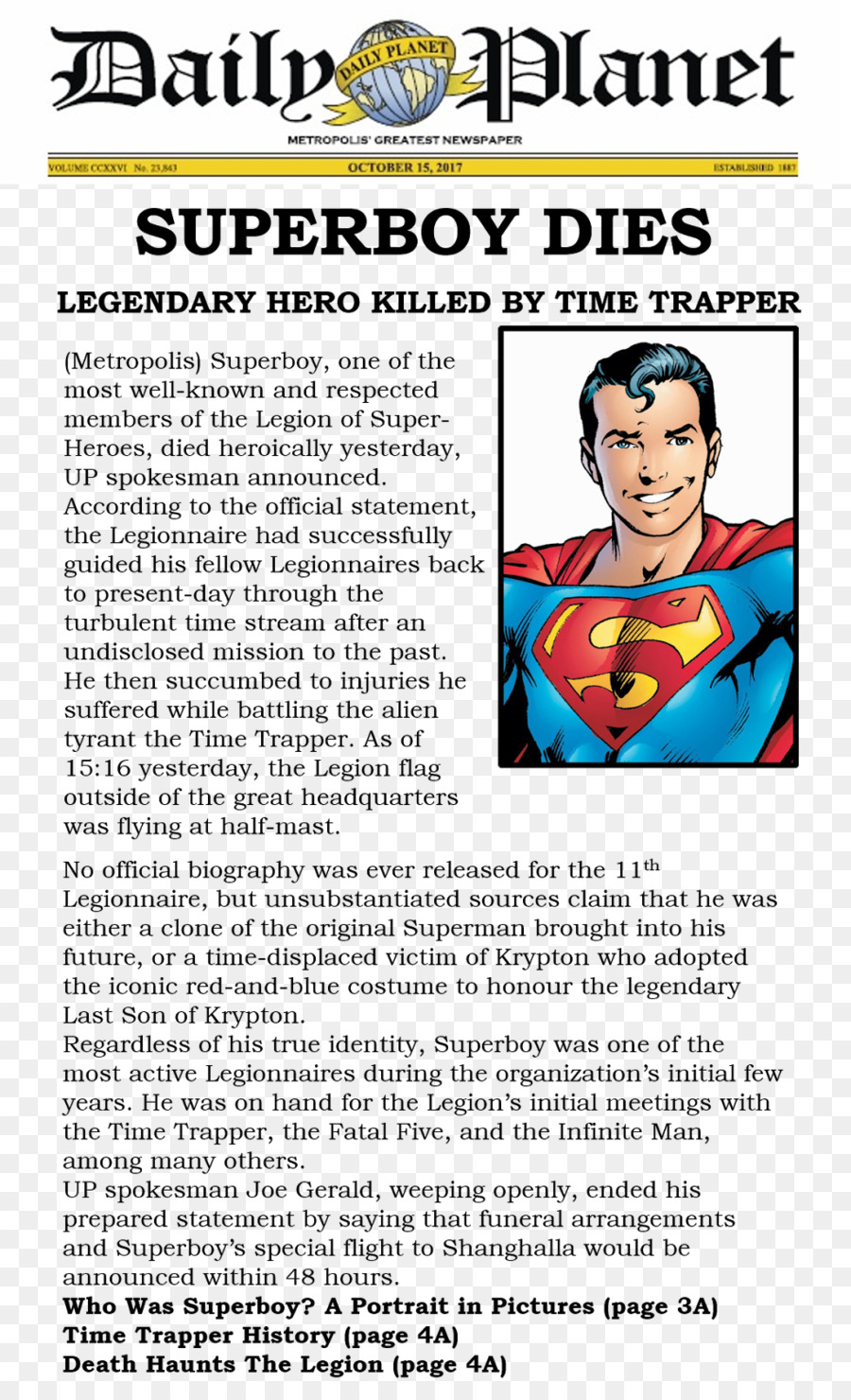 Superboy En Büyük Teamup Hikayeleri Anlatılmış，Superboy PNG