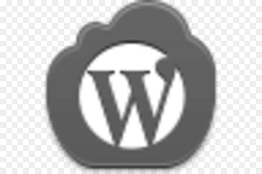 Wordpress Logosu，Mavi PNG