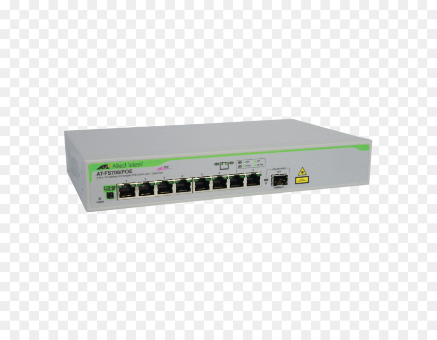 Ethernet Hub，Ethernet üzerinden Güç PNG