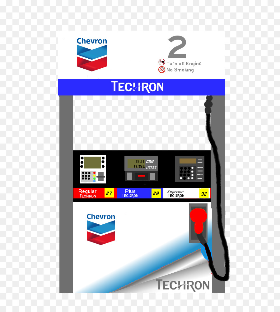 Chevron Corporation，Yakıt Dağıtıcı PNG