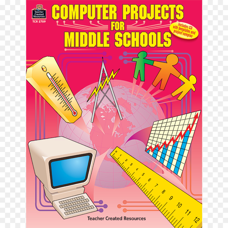 Orta Okullar Için Bilgisayar Projeler，Kitap PNG