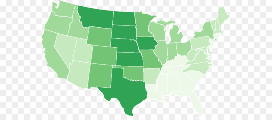 Amerika Birleşik Devletleri，Tematik Harita PNG