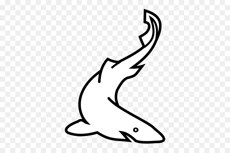 Köpekbalığı，Hat Sanatı PNG