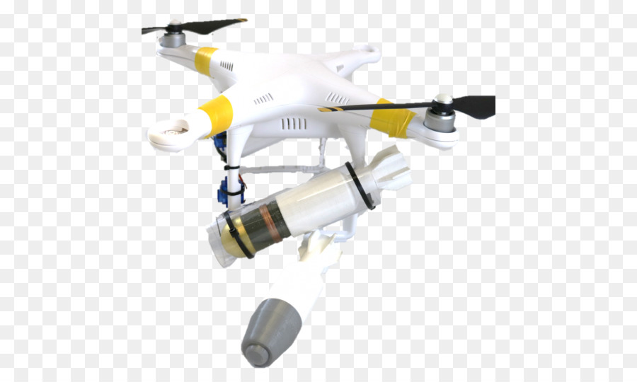 Beyaz Drone，Quadcopter PNG