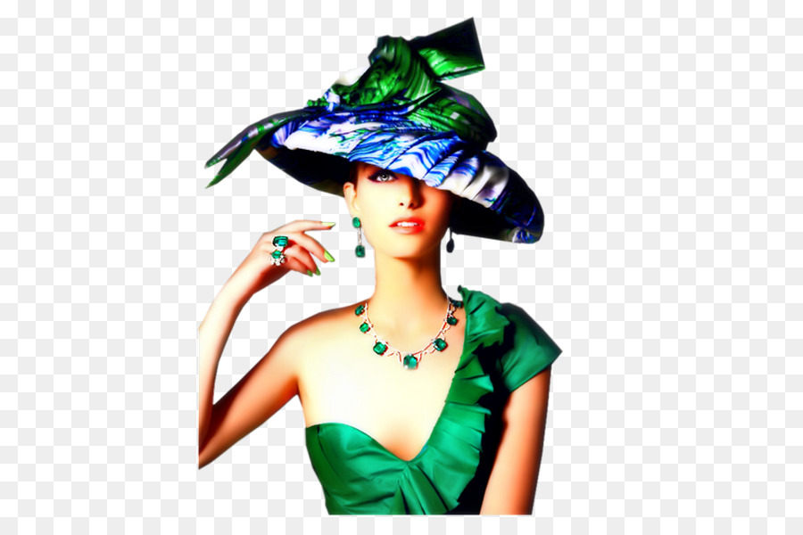 şapka，Yeşil PNG