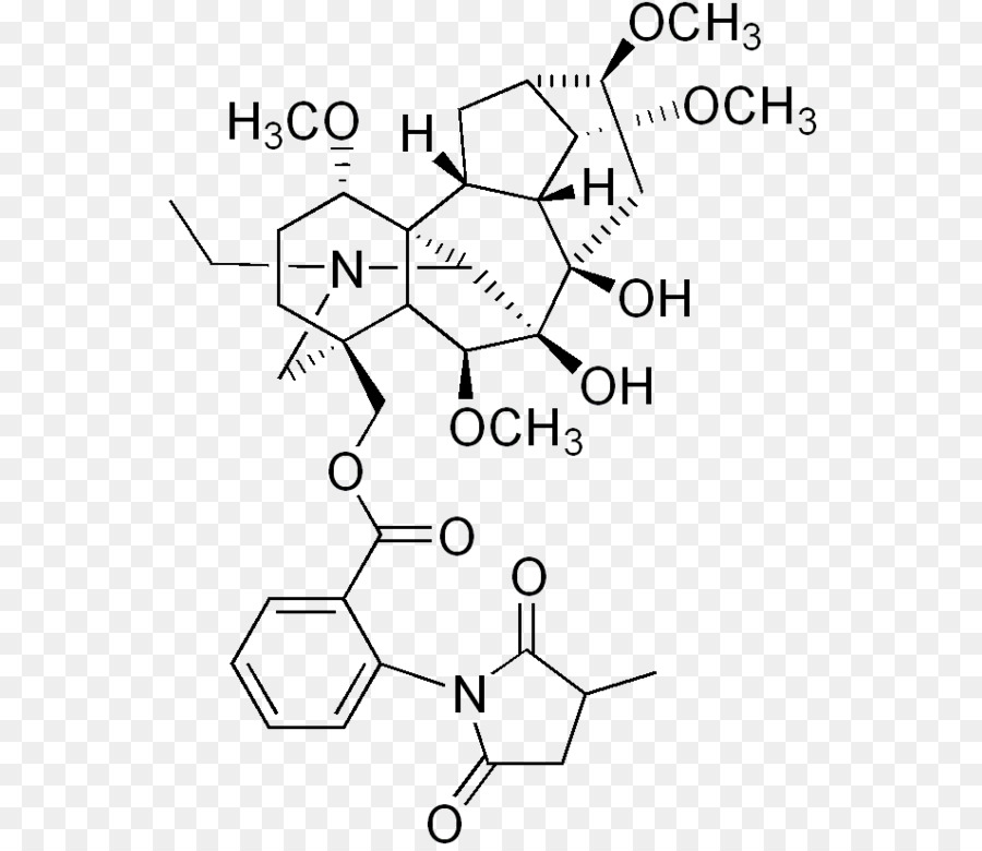 Methyllycaconitine，Alkaloit PNG